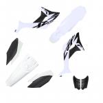 Kit Plástico Evo CRF 250F Biker - Branco (Plate Lateral Preto)