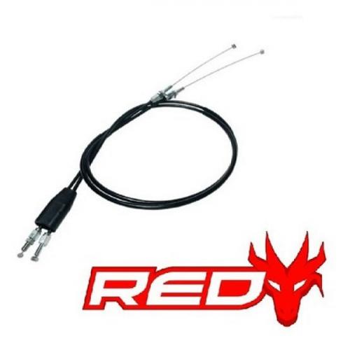 Cabo de Acelerador Red Dragon Kawasaki KXF 450 06/08 / KLX 450 08/17 / KXF 250 08/10 (DUPLO)  - 5cm Maior