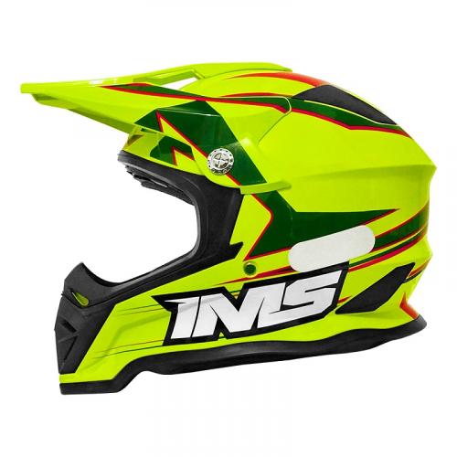 Capacete IMS Army Infantil Flúor