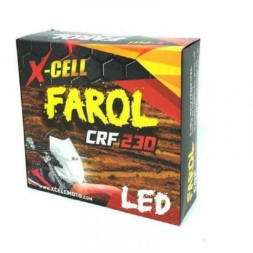 Bloco Óptico/Farol de LED para CRF230/CRF250F - X-CELL