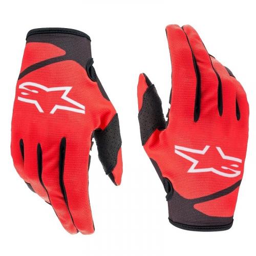 Luva Alpinestars Radar 2022 - Vermelha