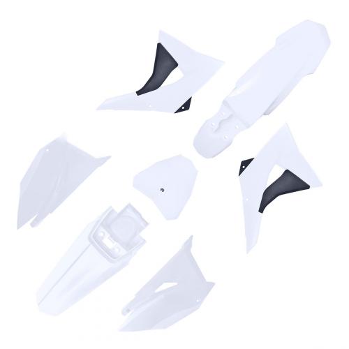 Kit Plástico Next CRF 230 08 - Biker branco (Plate Lateral Branco)