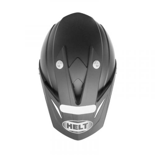 Capacete Helt Cross Vision Preto Fosco