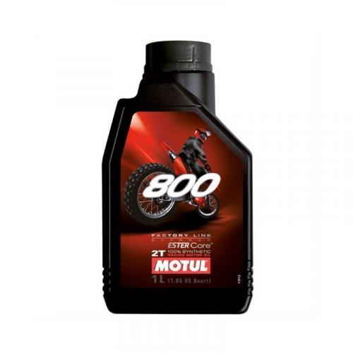 Óleo MOTUL 800 2T Sintético 1L